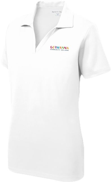 Germanna Womens Dry Mesh Polo Germanna Community College Primary Mark - ONLINE ONLY