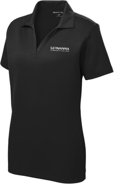 Germanna Womens Dry Mesh Polo Germanna Community College Primary Mark - ONLINE ONLY