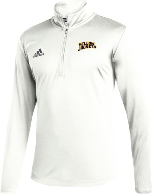 American International Adidas Entrada 1/4 Zip Yellow Jackets Wordmark - ONLINE ONLY