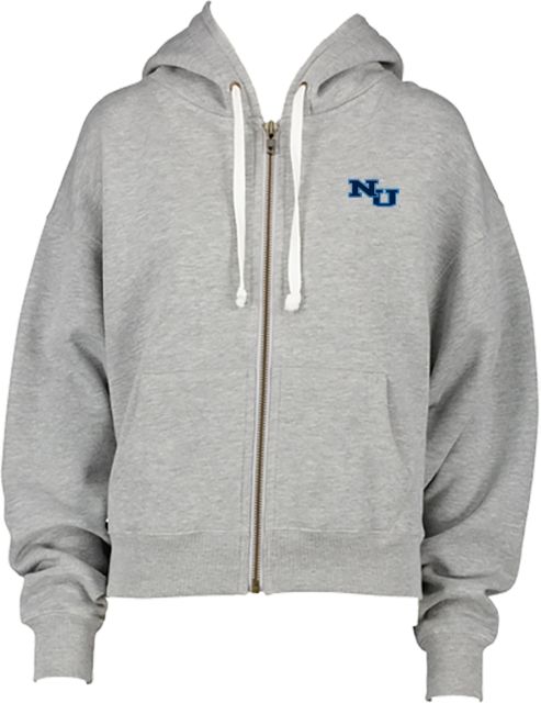 Northwood ENZA Womens Boxy Full Zip Hood Northwood University NU Athletic Mark - ONLINE ONLY