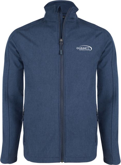 Gwinnett Tech Heather Softshell Jacket Gwinnett Technical College - ONLINE ONLY