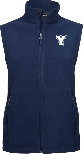Yuba Fleece Full Zip Vest Yuba Athletic Y Mark - ONLINE ONLY