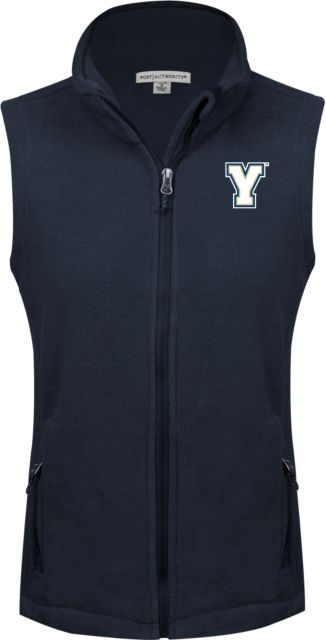 Yuba Womens Fleece Full Zip Vest Yuba Athletic Y Mark - ONLINE ONLY