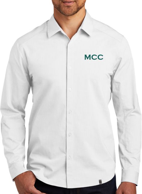 Manchester CC OGIO Commuter Woven Shirt MCC Wordmark - ONLINE ONLY