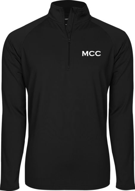 Manchester CC Sport Tek Sport Wick Stretch 1/2 Zip Pullover MCC Wordmark - ONLINE ONLY