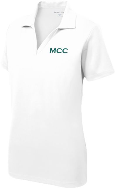 Manchester CC Womens Dry Mesh Polo MCC Wordmark - ONLINE ONLY