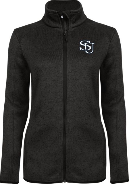 Shippensburg Womens Heather Fleece Jacket Shippensburg University SU - ONLINE ONLY