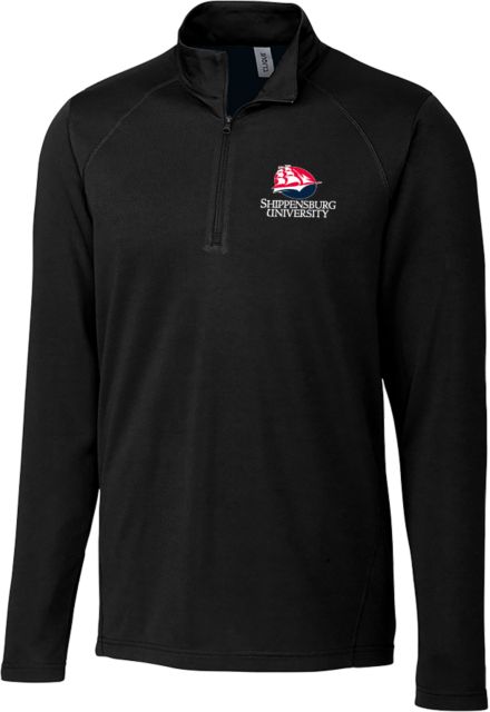 Shippensburg C&B Clique Ice Pique Half Zip Shippensburg University Primary Mark - ONLINE ONLY