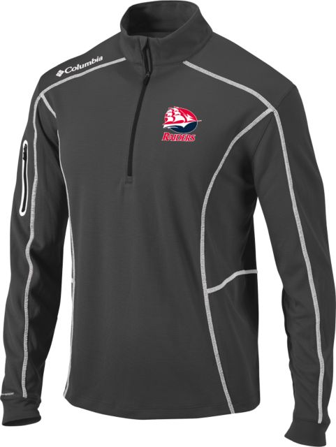 Shippensburg Columbia Omni Wick Shotgun 1/4 Zip Shippensburg University Raiders Athletics Mark - ONLINE ONLY