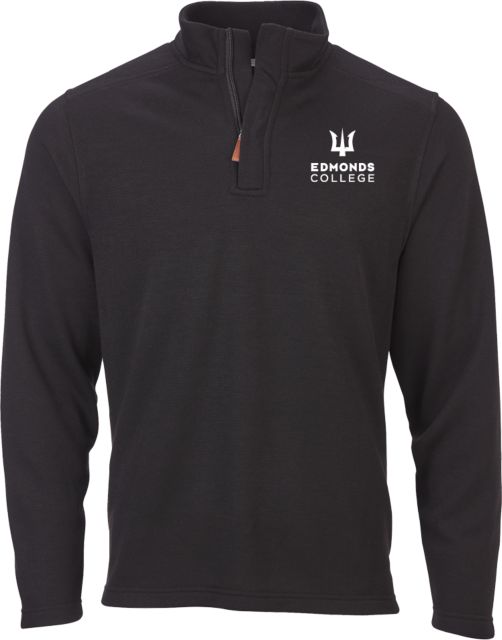 Edmonds College Boxercraft Sullivan 1/4 Zip Edmonds College Wordmark - ONLINE ONLY