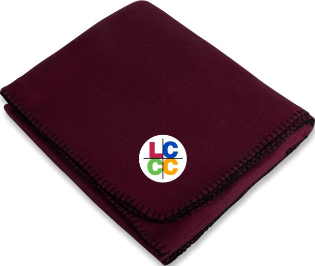 Lehigh Arctic Fleece Blanket LCCC Primary Mark - ONLINE ONLY