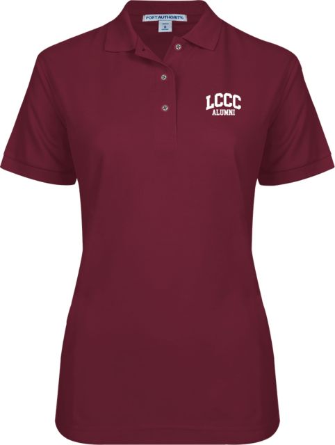 Lehigh Womens Silk Touch Pique Polo LCCC Alumni - ONLINE ONLY