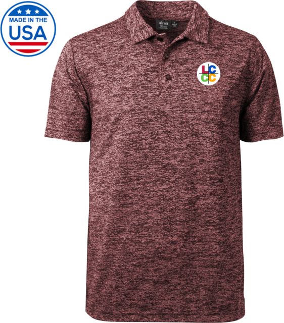 Lehigh Honeycomb Jacquard Polo LCCC Primary Mark - ONLINE ONLY