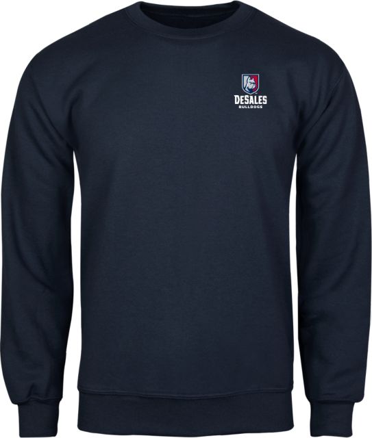 DeSales Fleece Crew Primary Logo - ONLINE ONLY