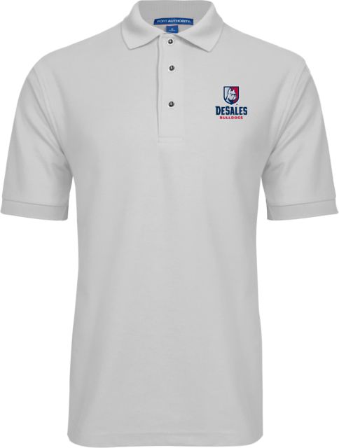 DeSales Easycare Pique Polo Primary Logo - ONLINE ONLY