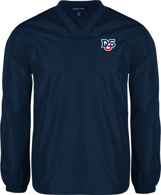 DeSales V Neck Raglan Windshirt DSU Ligature - ONLINE ONLY