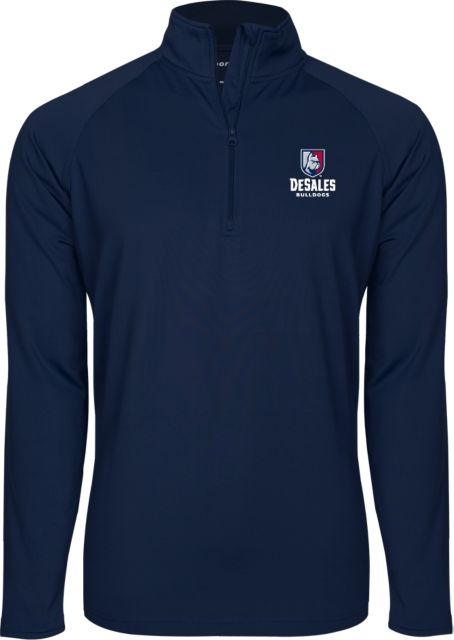 DeSales Sport Wick Stretch 1/2 Zip Pullover Primary Logo - ONLINE ONLY