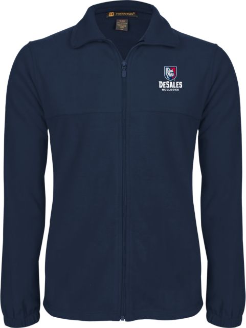 DeSales Fleece Full Zip Jacket Primary Logo - ONLINE ONLY