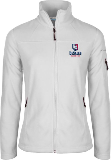 DeSales Columbia Ladies Full Zip Fleece Jacket Primary Logo - ONLINE ONLY