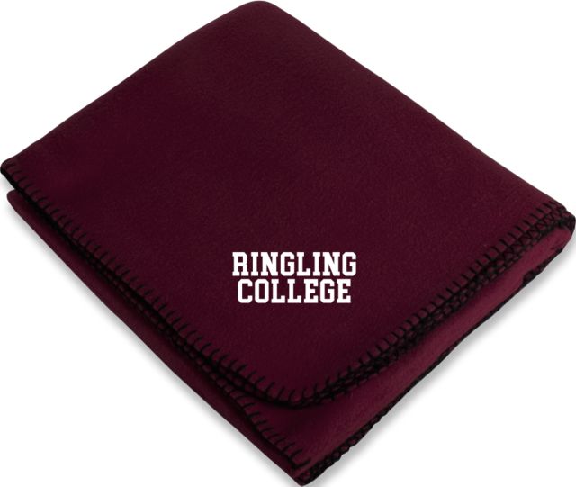 Ringling School Arctic Fleece Blanket Collegiate Ringling College - ONLINE ONLY