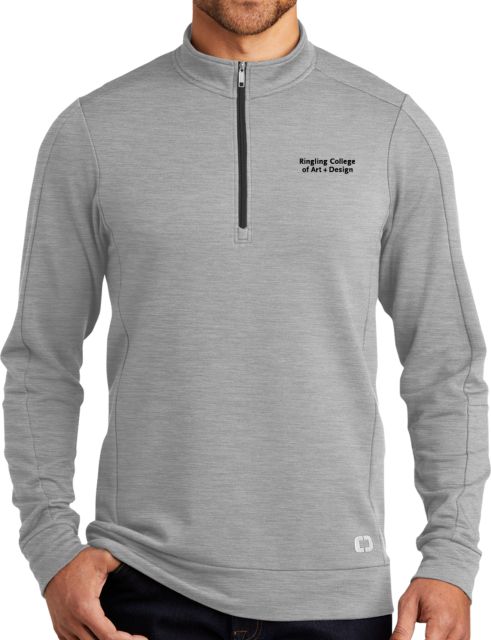 Ringling School OGIO Luuma 1/2 Zip Fleece Ringling College of Art and Design Stacked - ONLINE ONLY
