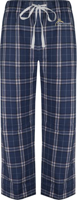 Centenary Univ Flannel Pajama Pant Centenary University Logo - ONLINE ONLY