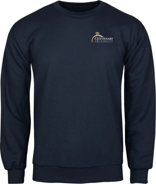 Centenary Univ Fleece Crew Centenary University Logo - ONLINE ONLY