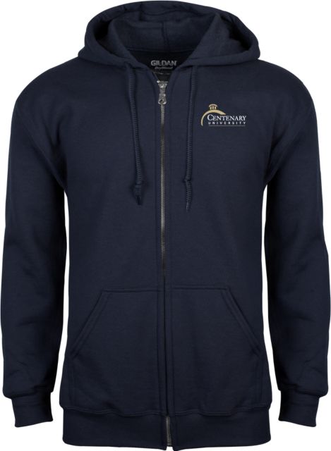 Centenary Univ Fleece Full Zip Hoodie Centenary University Logo - ONLINE ONLY