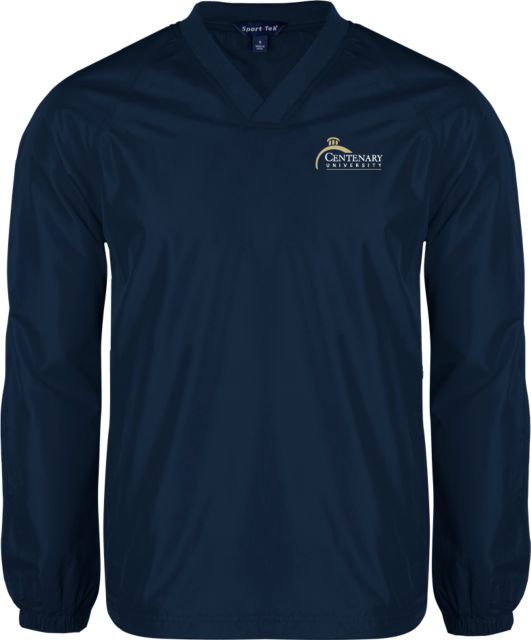 Centenary Univ V Neck Raglan Windshirt Centenary University Logo - ONLINE ONLY