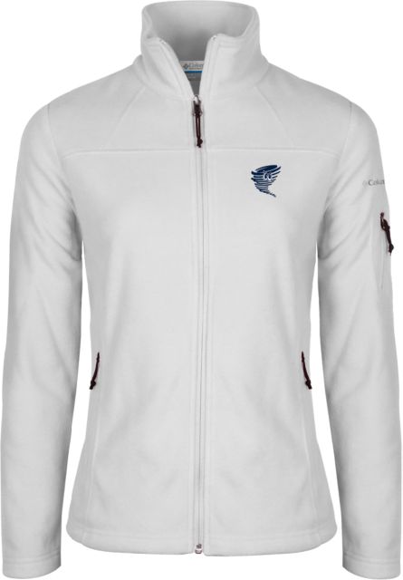 Centenary Univ Columbia Ladies Full Zip Fleece Jacket Cyclone Athletic Logo - ONLINE ONLY