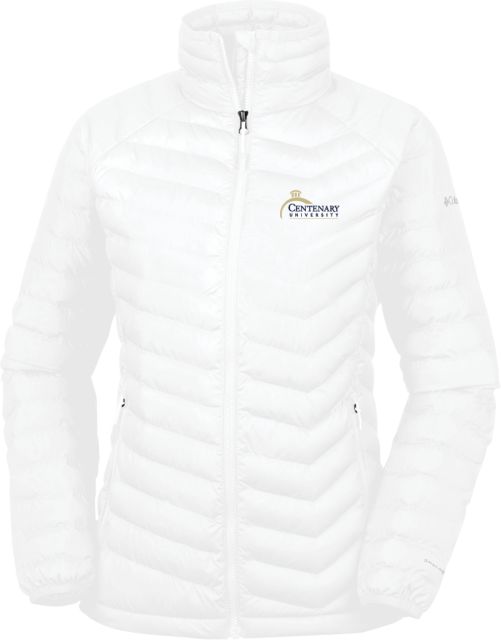 Centenary Univ Columbia Powder Lite Ladies Jacket Centenary University Logo - ONLINE ONLY