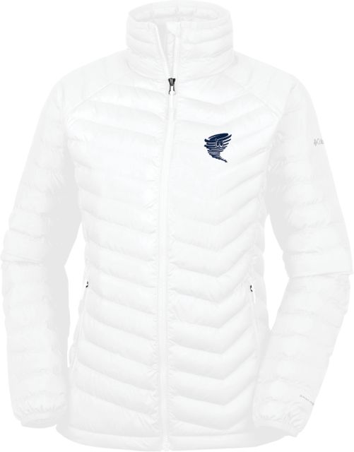 Centenary Univ Columbia Powder Lite Ladies Jacket Cyclone Athletic Logo - ONLINE ONLY