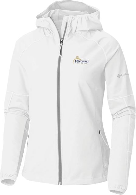 Centenary Univ Columbia Ladies Sweet As Ivory Hooded Jacket Centenary University Logo - ONLINE ONLY