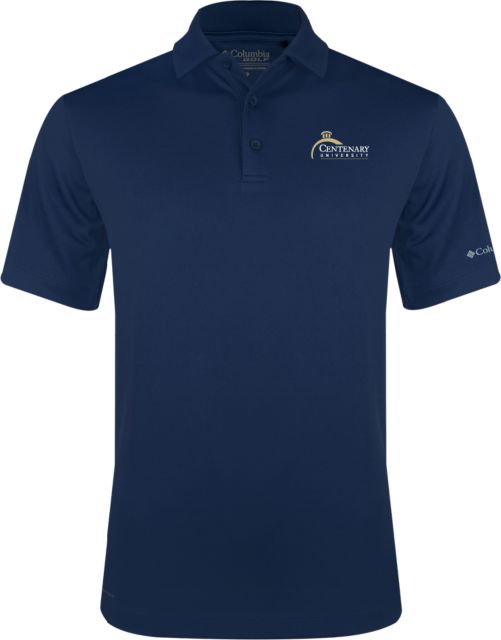 Centenary Univ Columbia Omni Wick Drive Polo Centenary University Logo - ONLINE ONLY