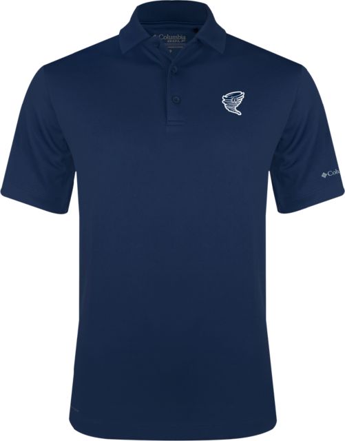 Centenary Univ Columbia Omni Wick Drive Polo Cyclone Athletic Logo - ONLINE ONLY