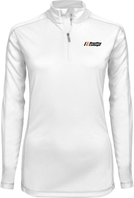 Reedley College Ladies Syntrel Interlock 1/4 Zip Wordmark EMB - ONLINE ONLY