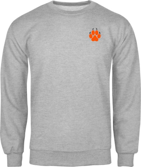 Reedley College Fleece Crew Paw Print EMB - ONLINE ONLY