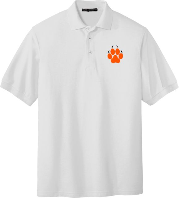 Reedley College Silk Touch Polo Paw Print EMB - ONLINE ONLY