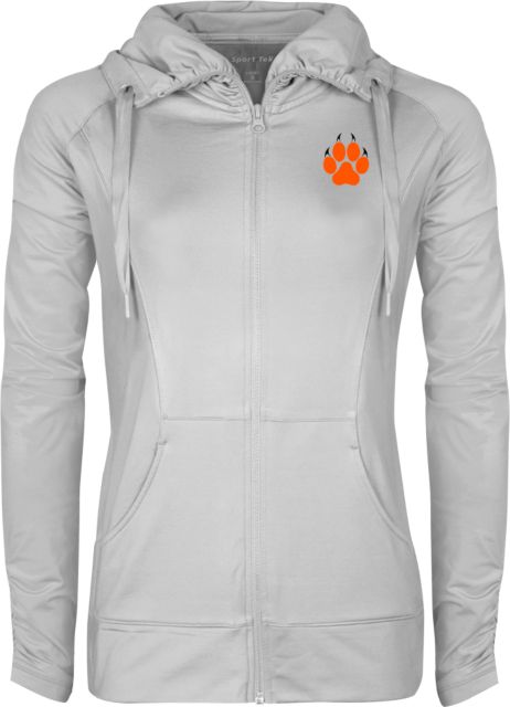 Reedley College Ladies Sport Wick Stretch Full Zip Jacket Paw Print EMB - ONLINE ONLY