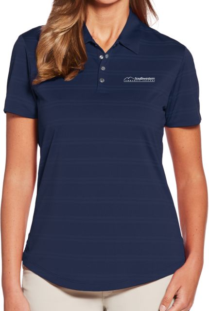 Southwestern Community Ladies Callaway Horizontal Textured Polo Primary Mark - ONLINE ONLY
