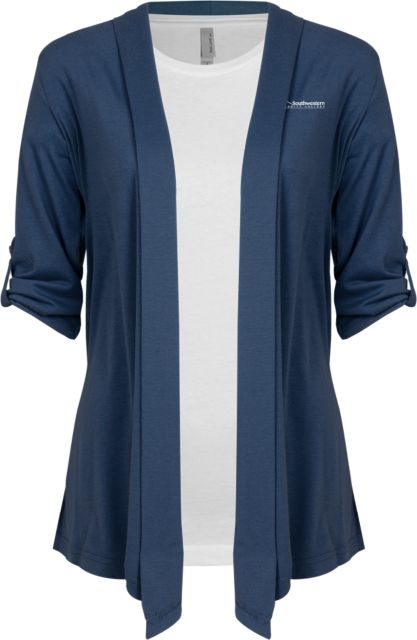 Southwestern Community Ladies Drape Front Cardigan Primary Mark - ONLINE ONLY