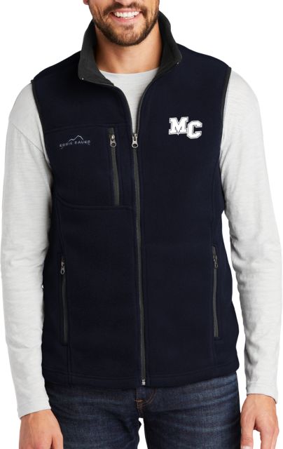 Morton College Eddie Bauer Fleece Vest Morton College MC Mark - ONLINE ONLY