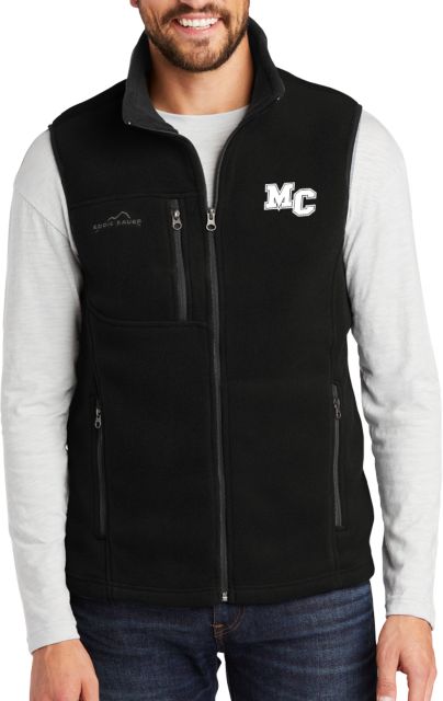 Morton College Eddie Bauer Fleece Vest Morton College MC Mark - ONLINE ONLY