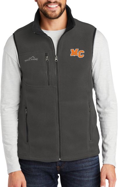 Morton College Eddie Bauer Fleece Vest Morton College MC Mark - ONLINE ONLY