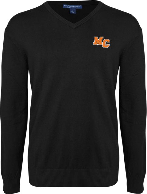 Morton College VNeck Sweater Morton College MC Mark - ONLINE ONLY