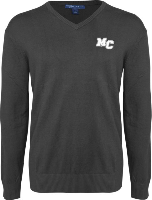 Morton College Heather VNeck Sweater Morton College MC Mark - ONLINE ONLY