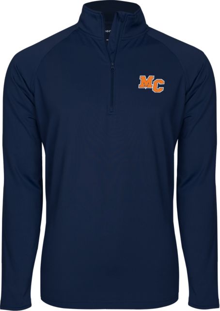 Morton College Sport Tek Sport Wick Stretch 1/2 Zip Pullover Morton College MC Mark - ONLINE ONLY