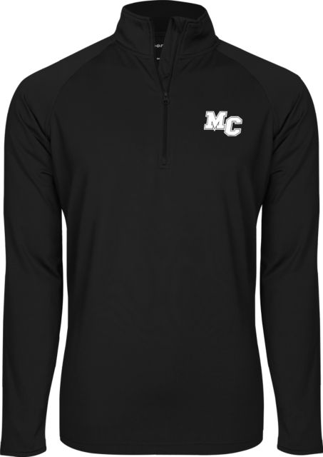 Morton College Sport Tek Sport Wick Stretch 1/2 Zip Pullover Morton College MC Mark - ONLINE ONLY
