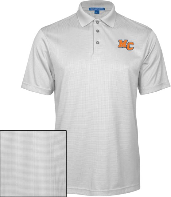 Morton College Performance Fine Jacquard Polo Morton College MC Mark - ONLINE ONLY