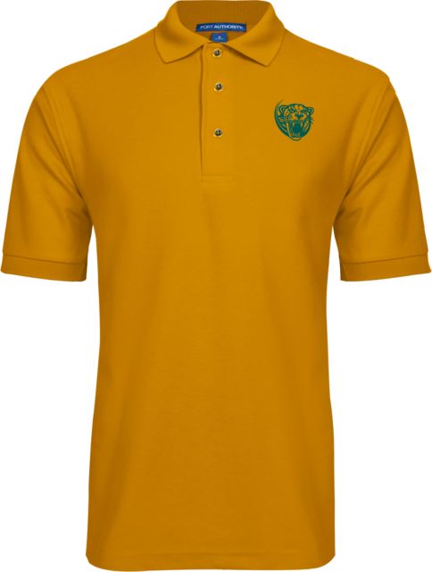 Palm Beach State Easycare Pique Polo Panther Head - ONLINE ONLY
